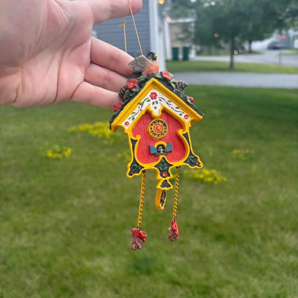 Vintage birdhouse Ornament
